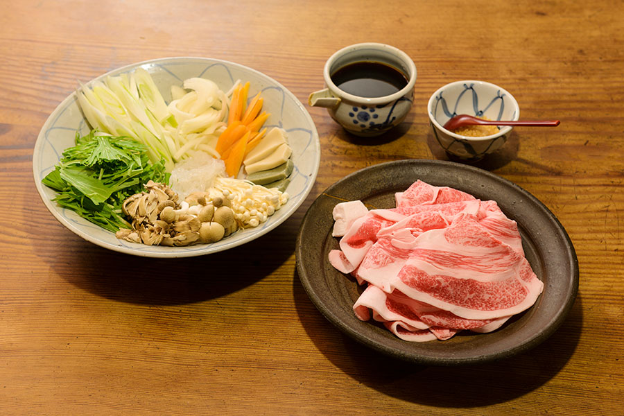 Sukiyaki set photo01